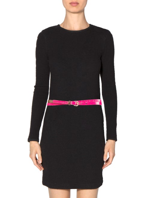 Maison Boinet Leather Double Wrap Waist Belt