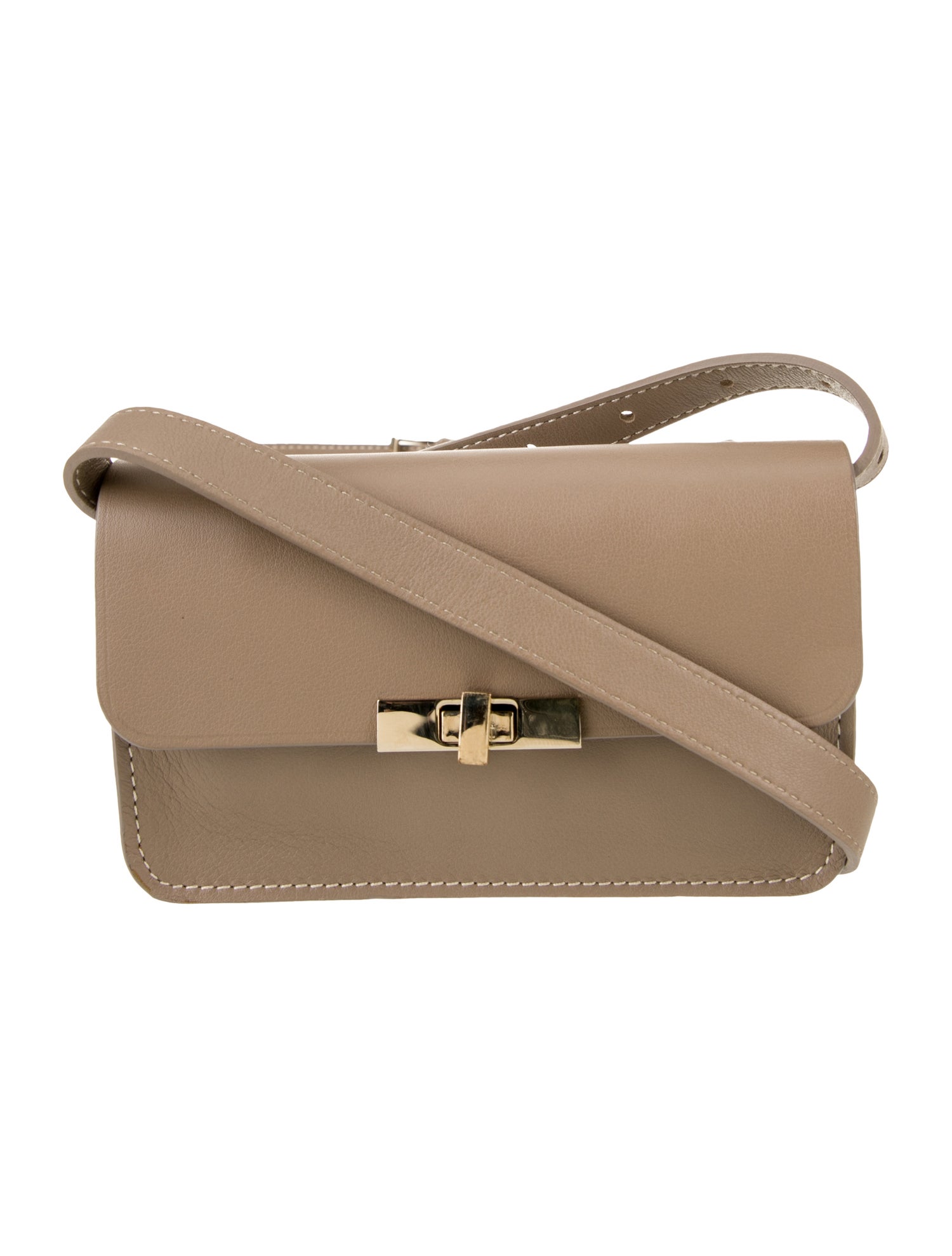 Maison Boinet Leather Crossbody Bag