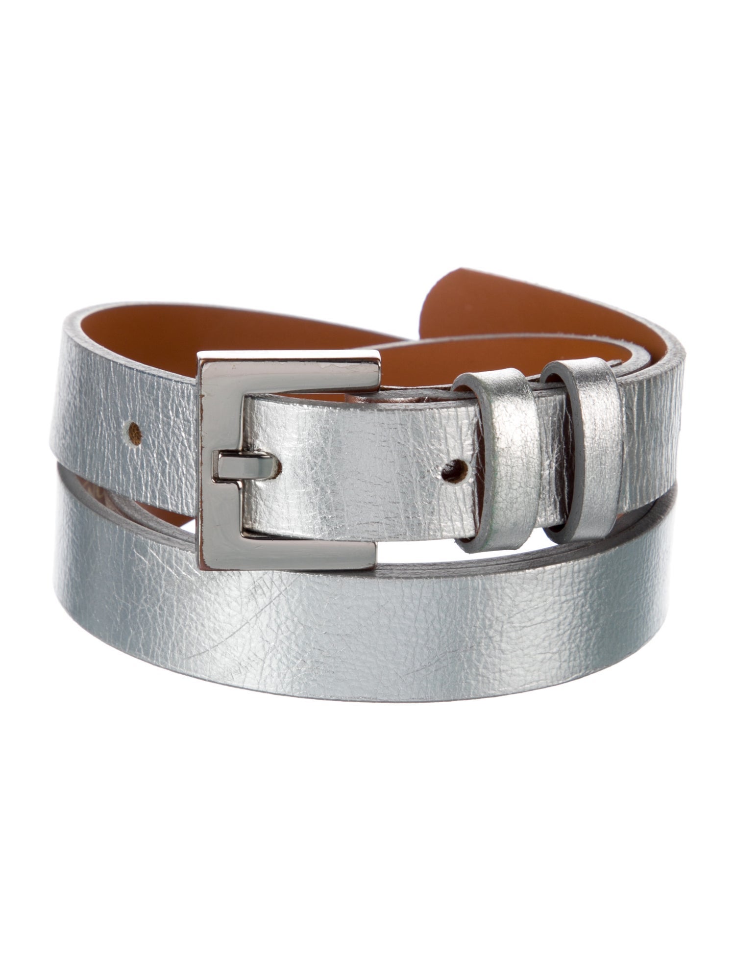 Maison Boinet Skinny Leather Belt
