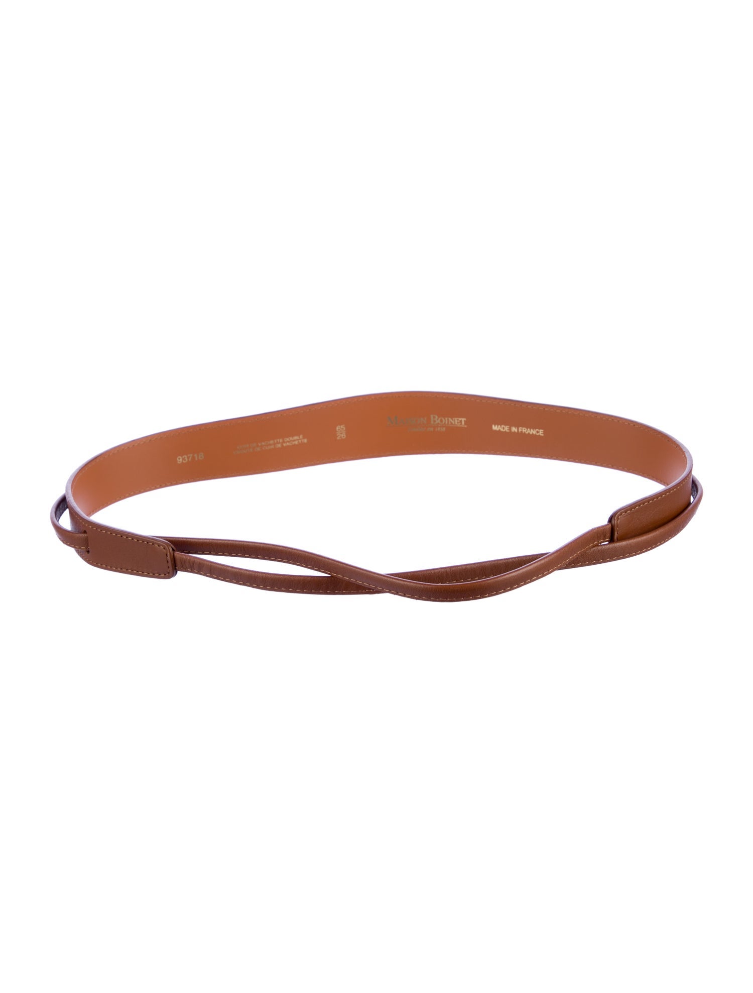 Maison Boinet Leather Belt Kit