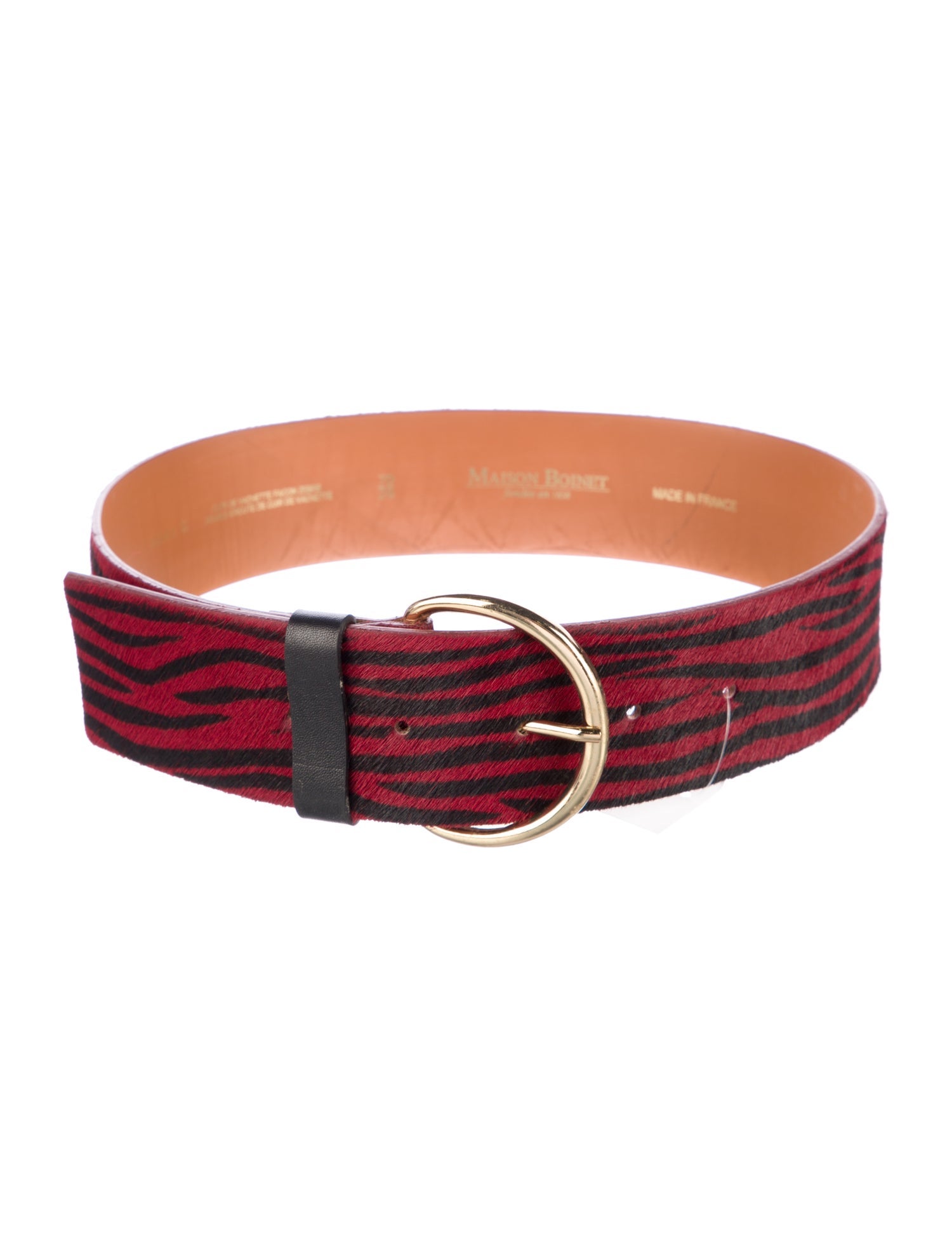 Maison Boinet Ponyhair Belt