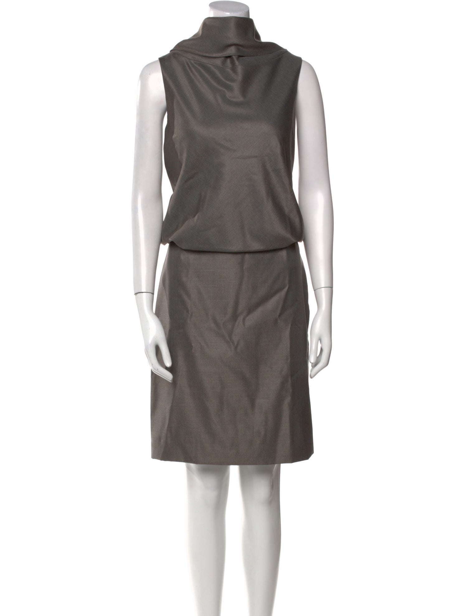 Christian Cota Wool Mini Dress