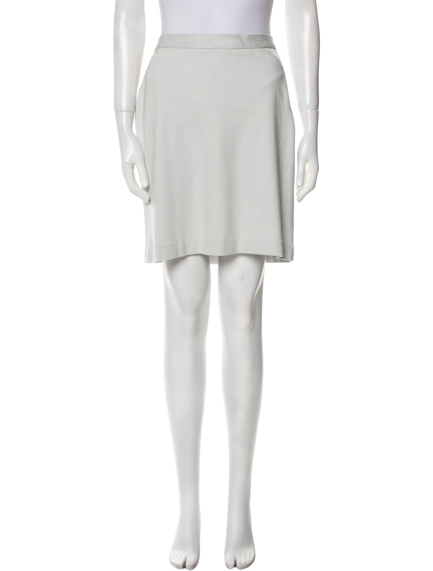 Christian Cota Mesh Accents Mini Skirt