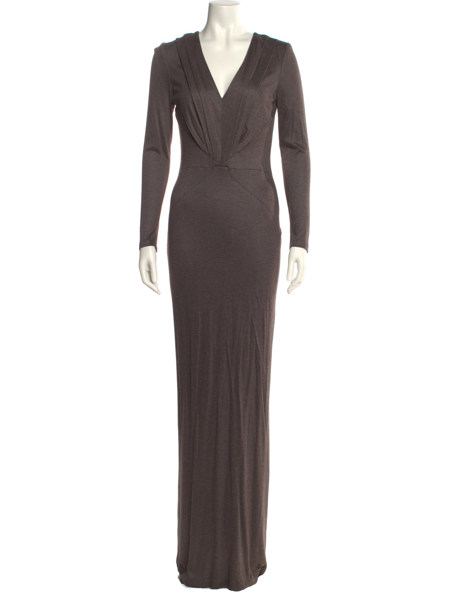 Christian Cota V-Neck Long Dress