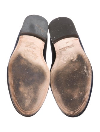 Del Toro Velvet Skull & Crossbones Smoking Slippers