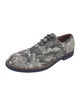 Del Toro Suede Camouflage Print Brogues