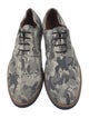 Del Toro Suede Camouflage Print Brogues