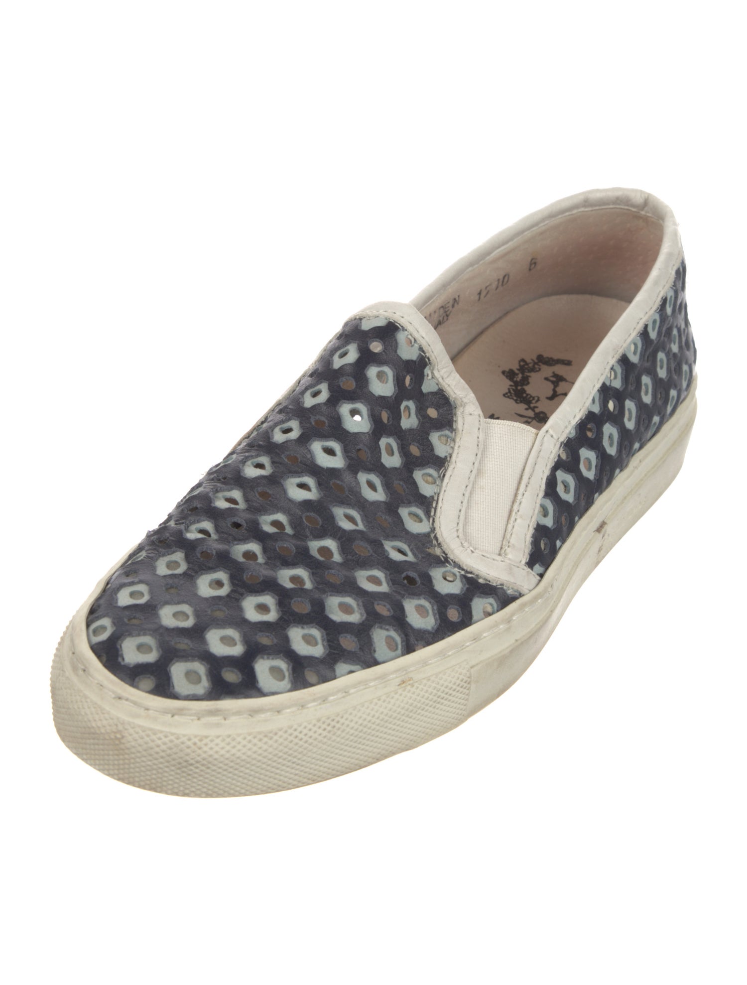 Del Toro Leather Printed Sneakers