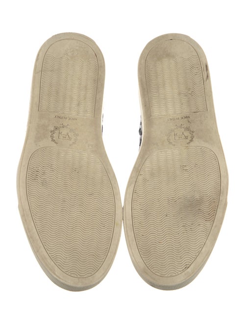 Del Toro Leather Printed Sneakers