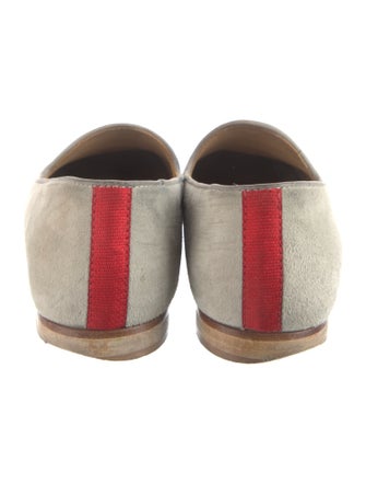 Del Toro Suede Embroidered Accent Loafers
