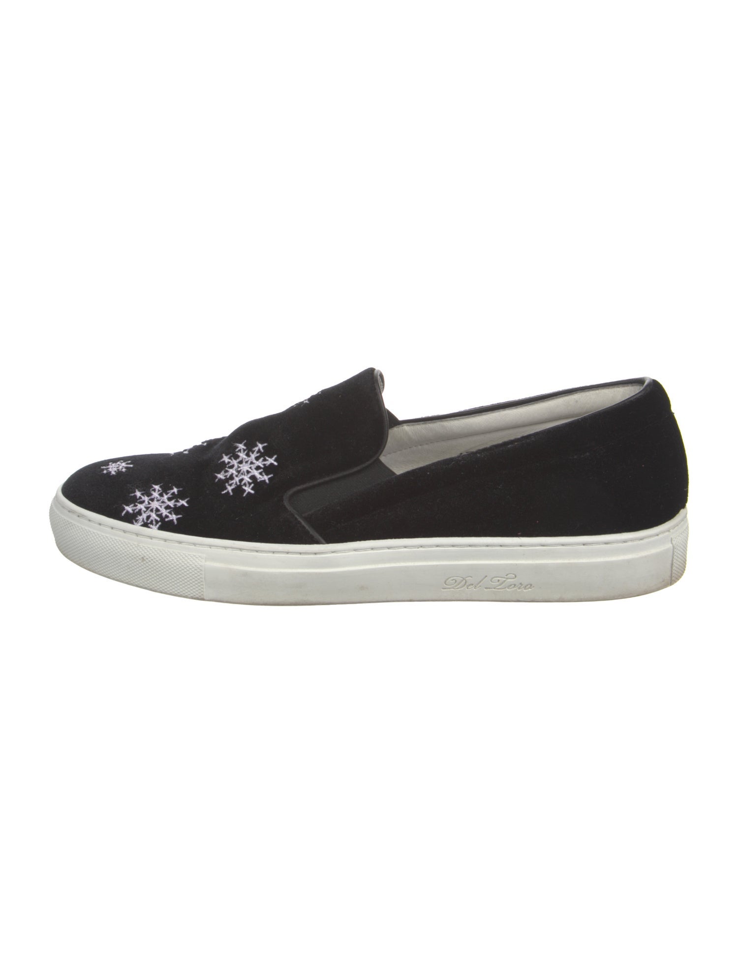 Del Toro Velvet Printed Sneakers