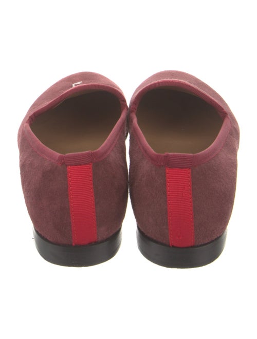 Del Toro Suede Embroidered Accent Loafers