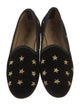 Del Toro Velvet Printed Loafers