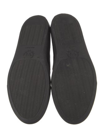 Del Toro Velvet Printed Loafers