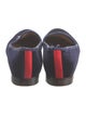 Del Toro Velvet Embroidered Accent Loafers