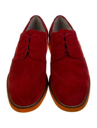 Del Toro Suede Lasercut Accents Brogues