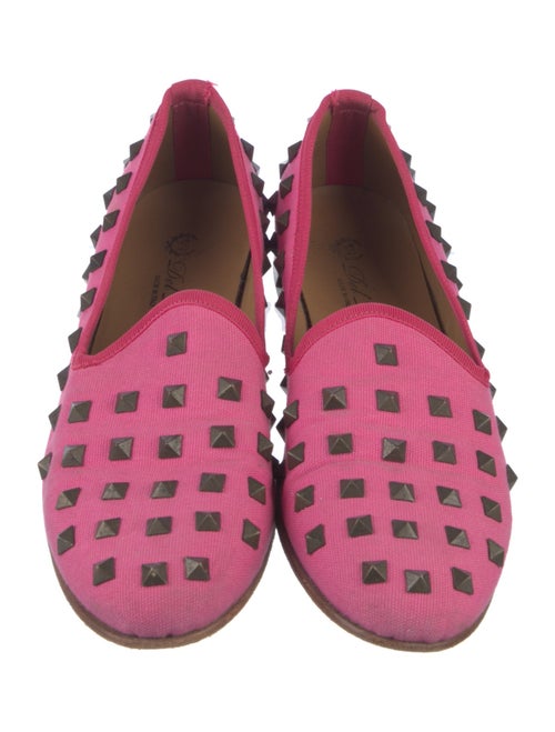 Del Toro Canvas Studded Accents Loafers