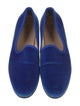 Del Toro Velvet Embroidered Accent Loafers