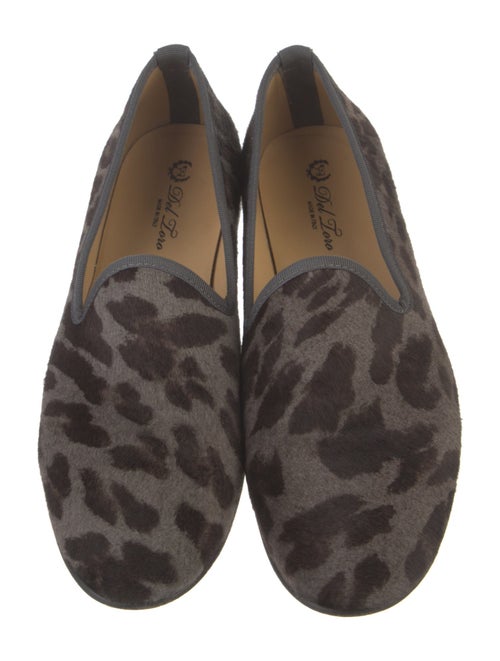 Del Toro Ponyhair Printed Loafers