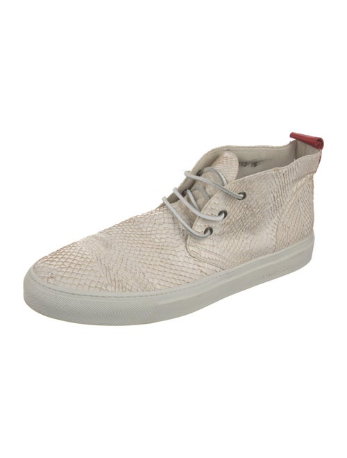 Del Toro Snakeskin Sneakers