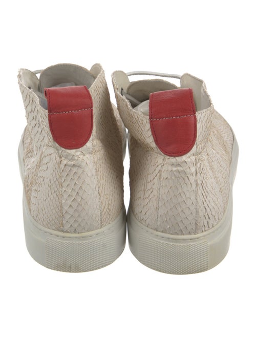 Del Toro Snakeskin Sneakers