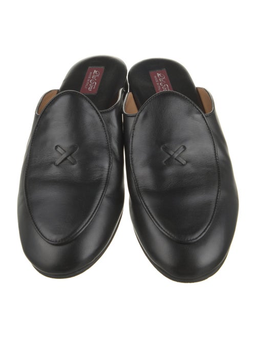 Del Toro Leather Slippers