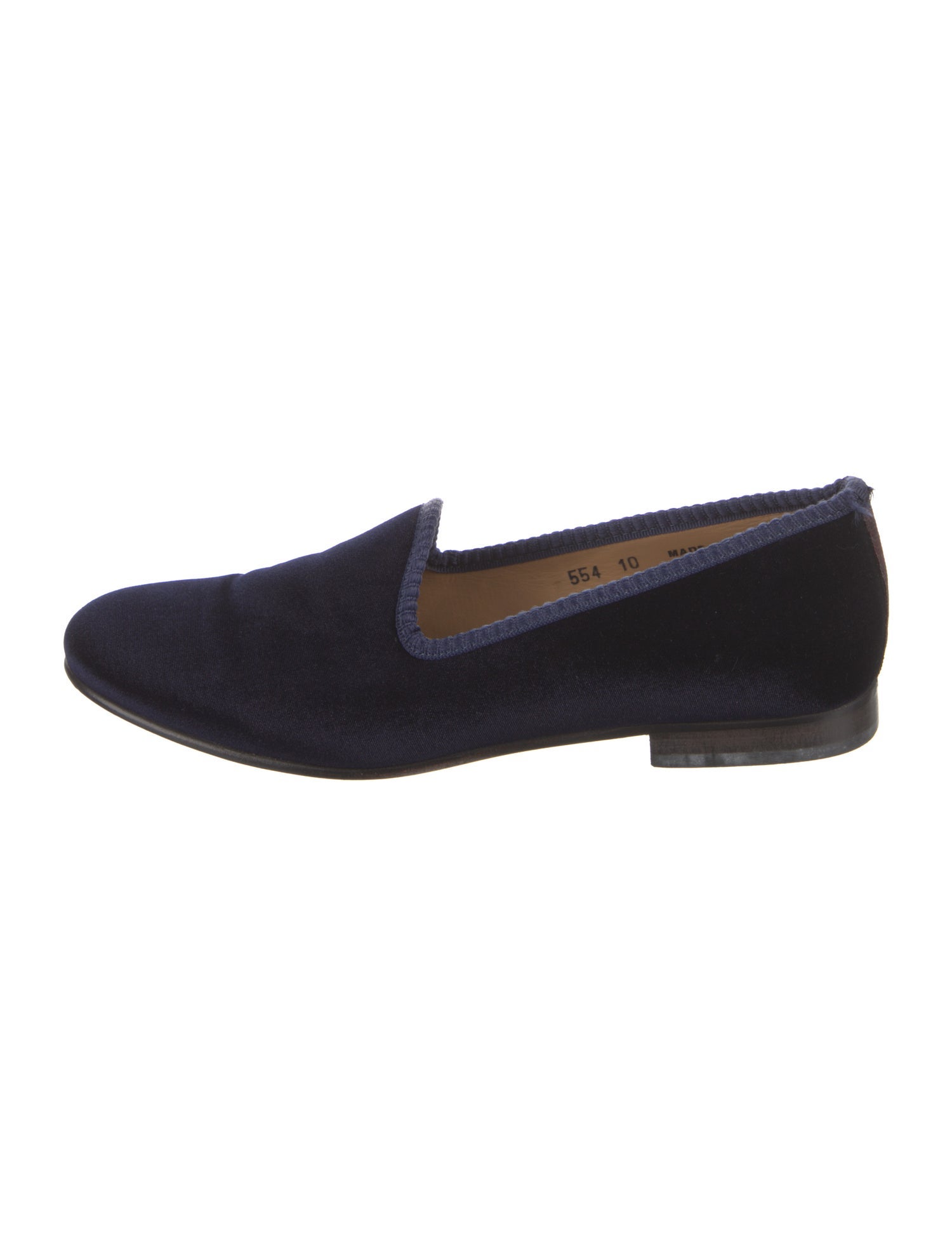 Del Toro Velvet Embroidered Accent Loafers