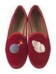 Del Toro Velvet Embroidered Accent Loafers