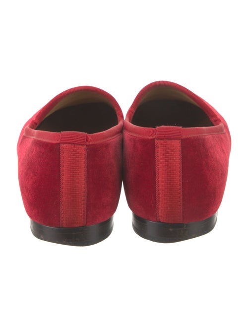 Del Toro Velvet Embroidered Accent Loafers