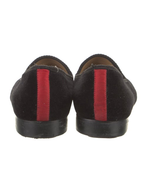 Del Toro Velvet Embroidered Accent Loafers