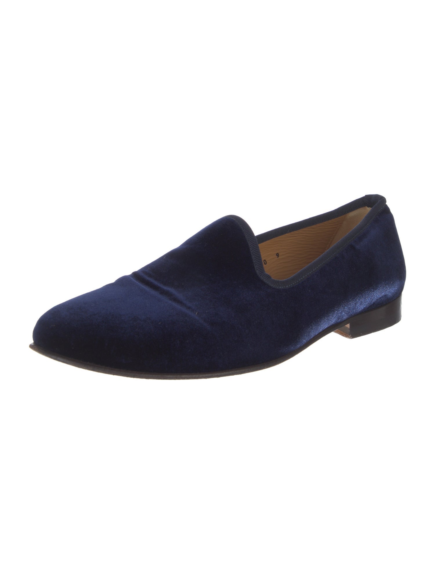Del Toro Velvet Grosgrain Trim Loafers