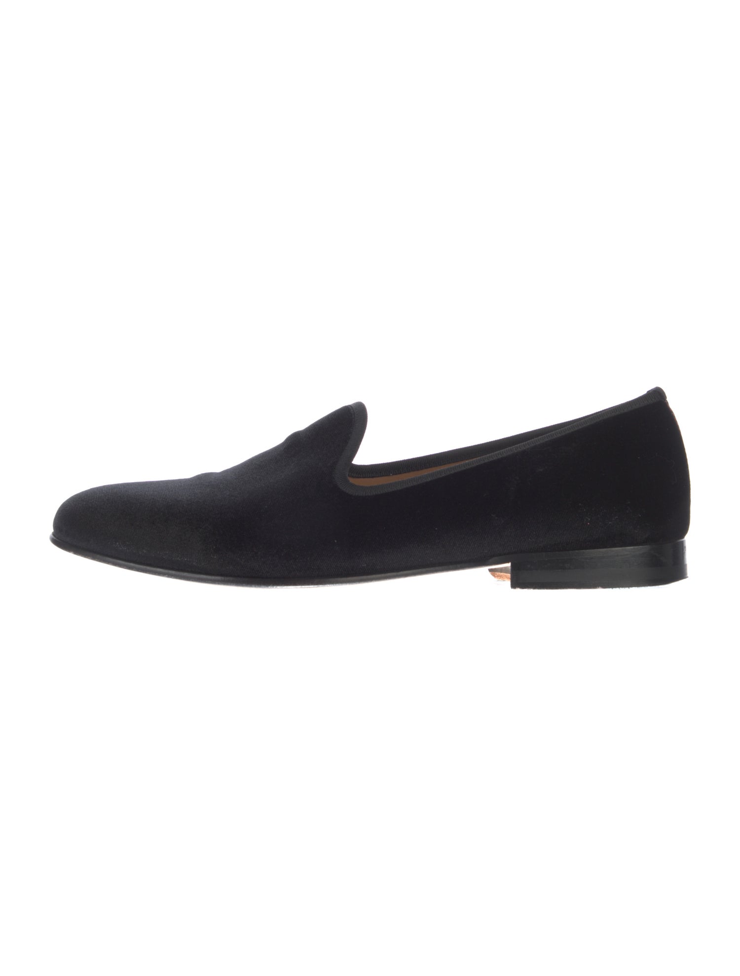 Del Toro Velvet Grosgrain Trim Loafers