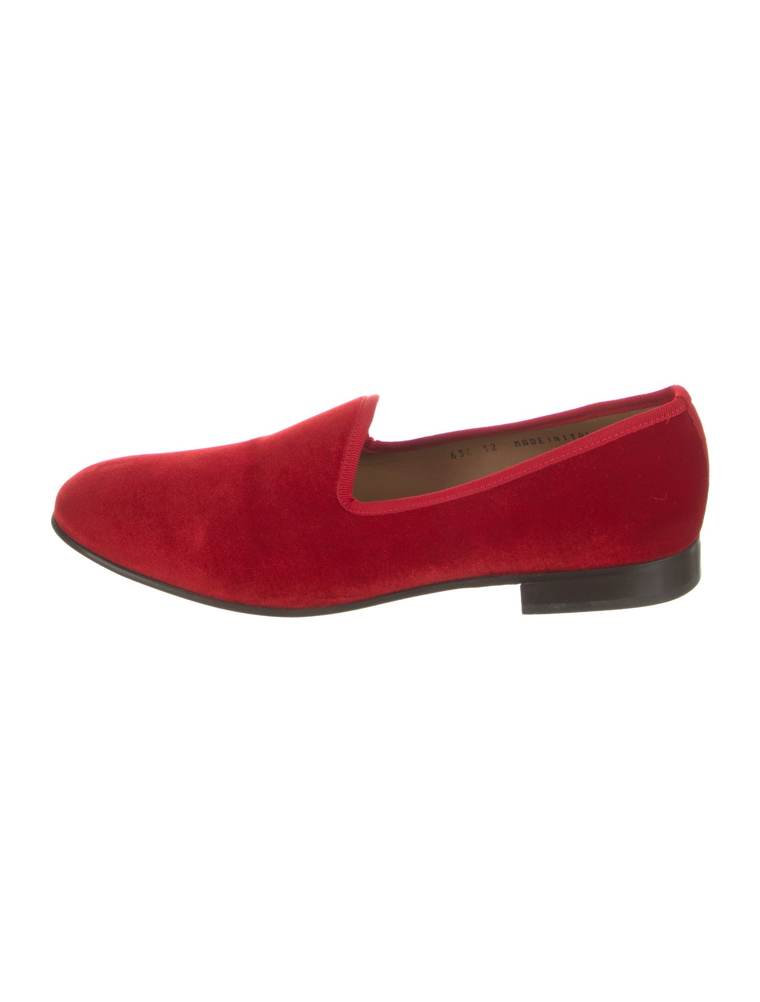 Del Toro Velvet Embroidered Accent Loafers