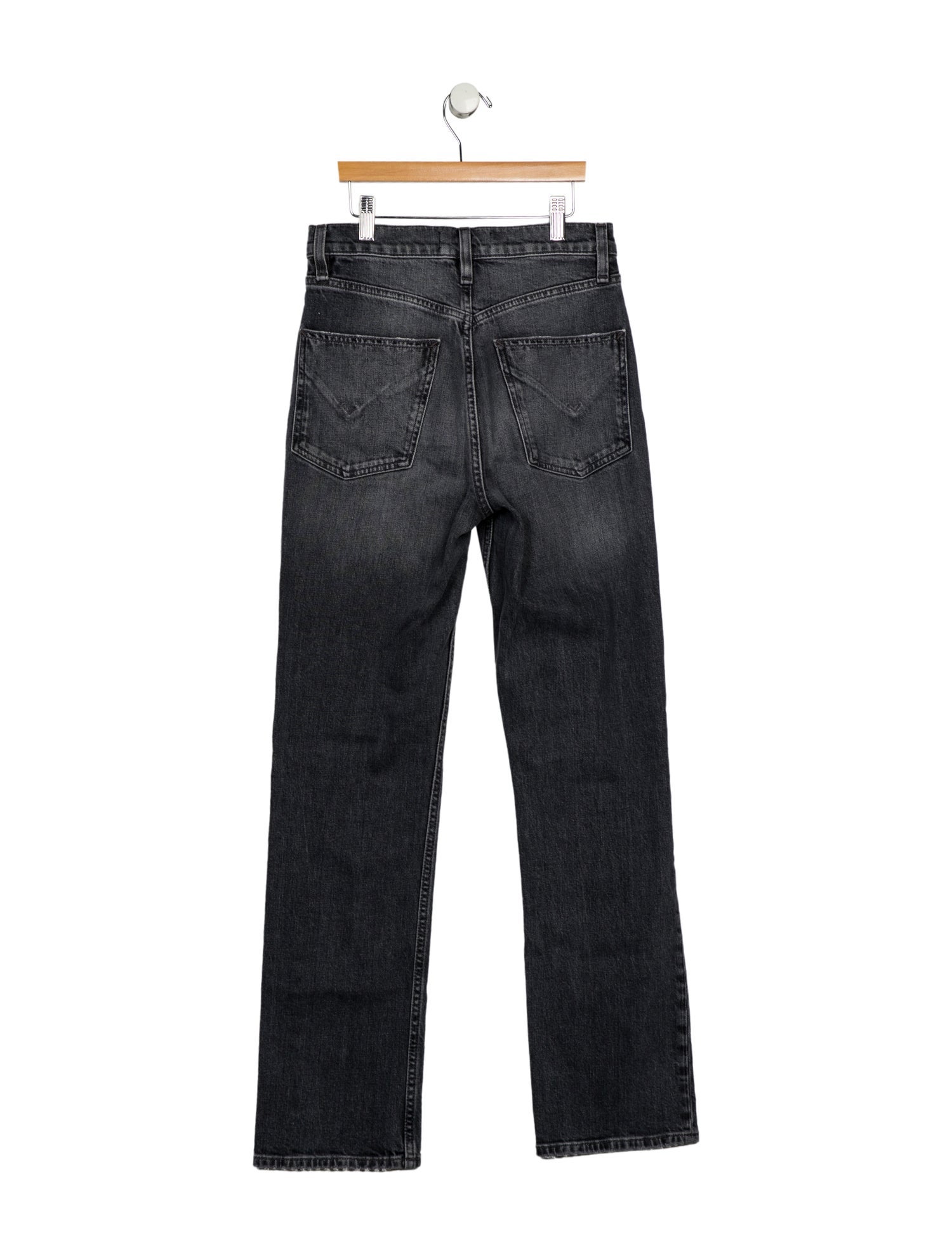 Hudson High-Rise Straight Leg Jeans