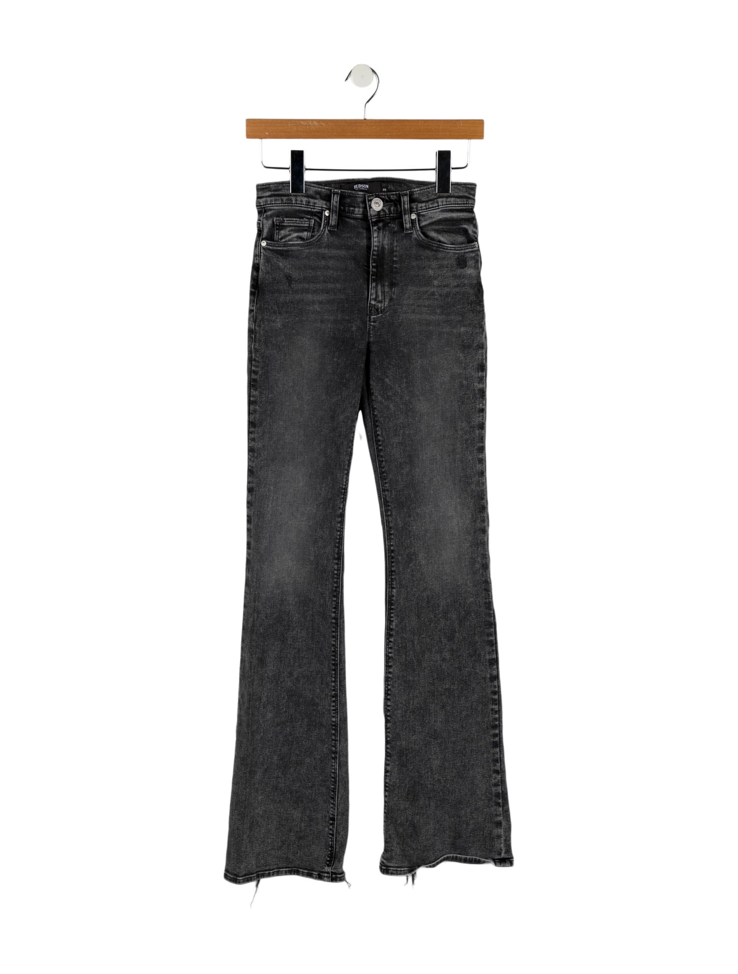 Hudson Mid-Rise Wide Leg Jeans