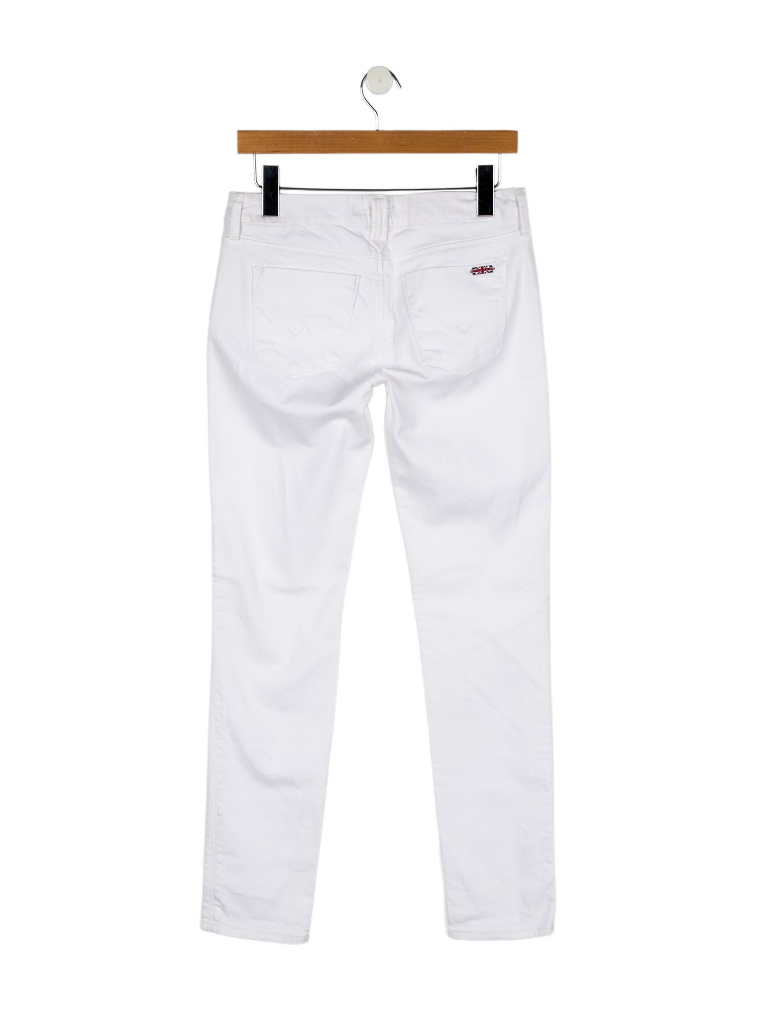 Hudson Low-Rise Straight Leg Jeans