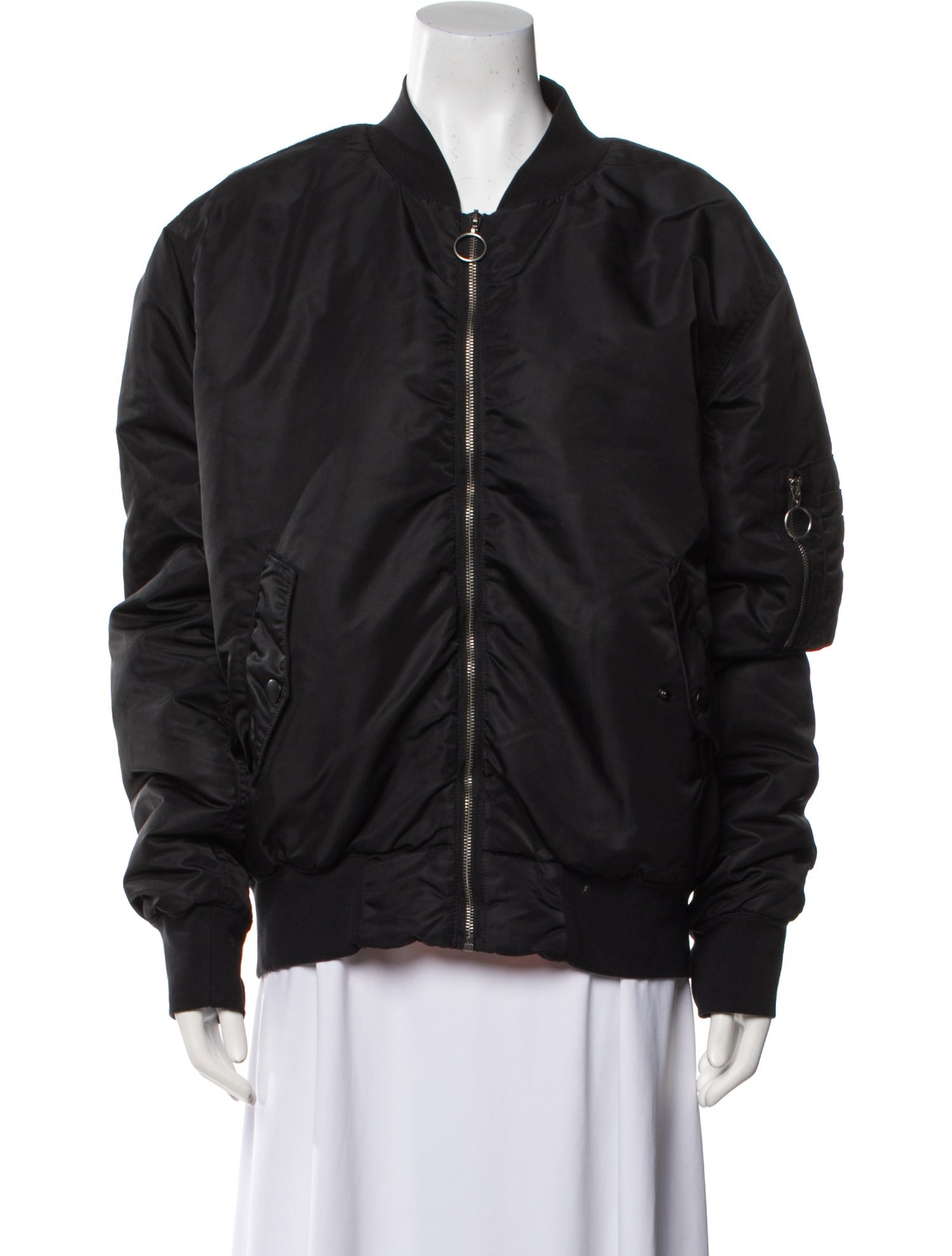 Hudson Nylon Bomber Jacket