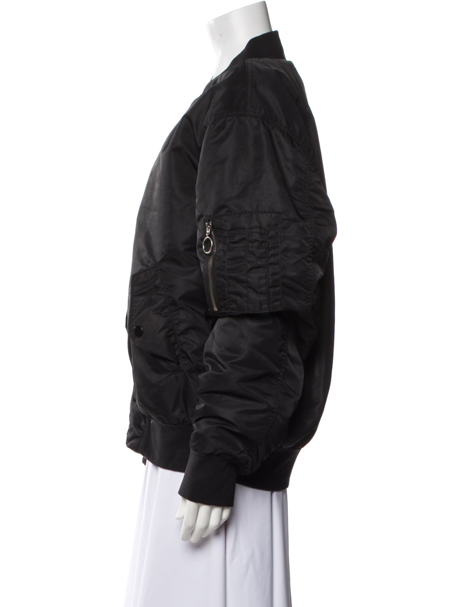 Hudson Nylon Bomber Jacket