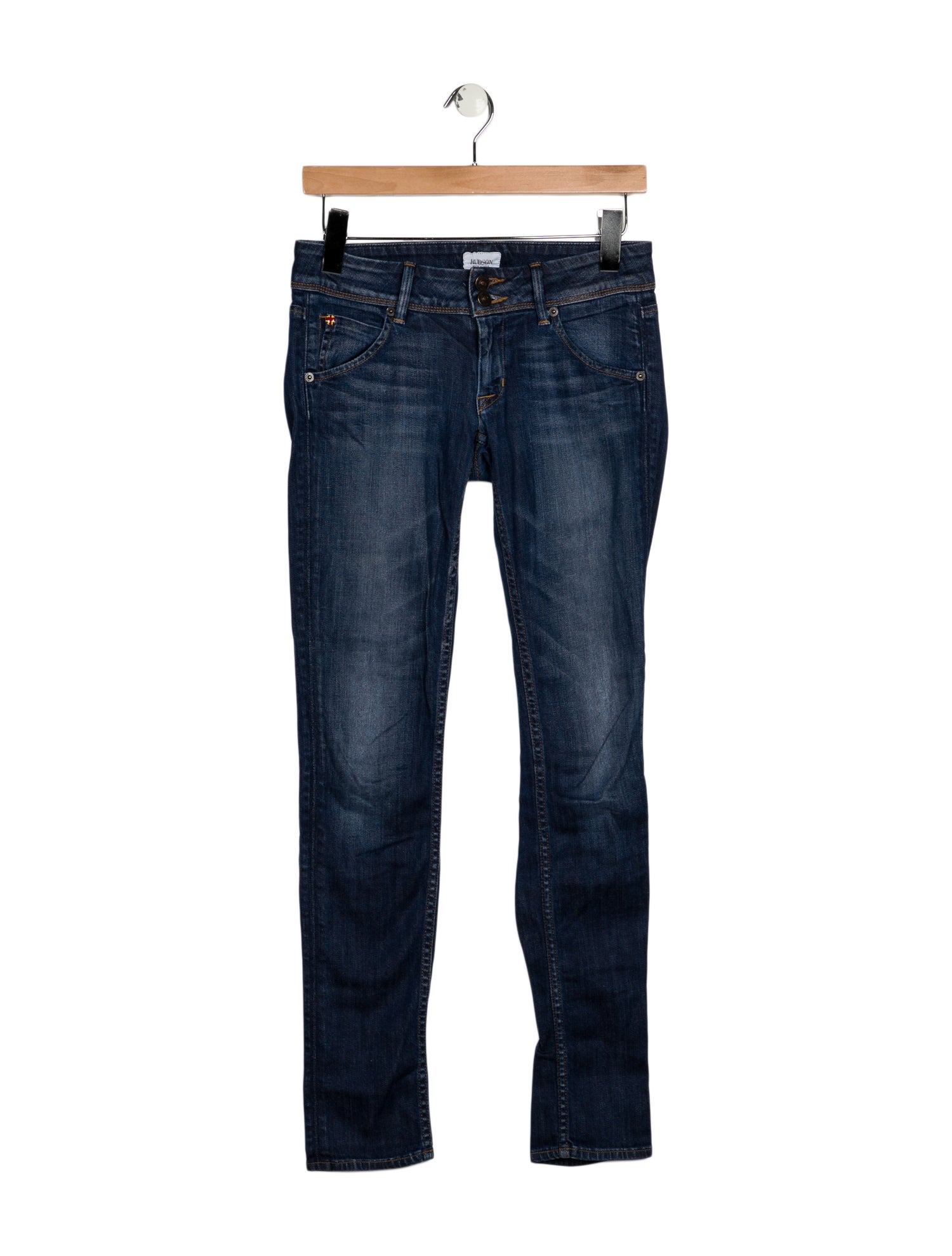 Hudson Low-Rise Skinny Leg Jeans