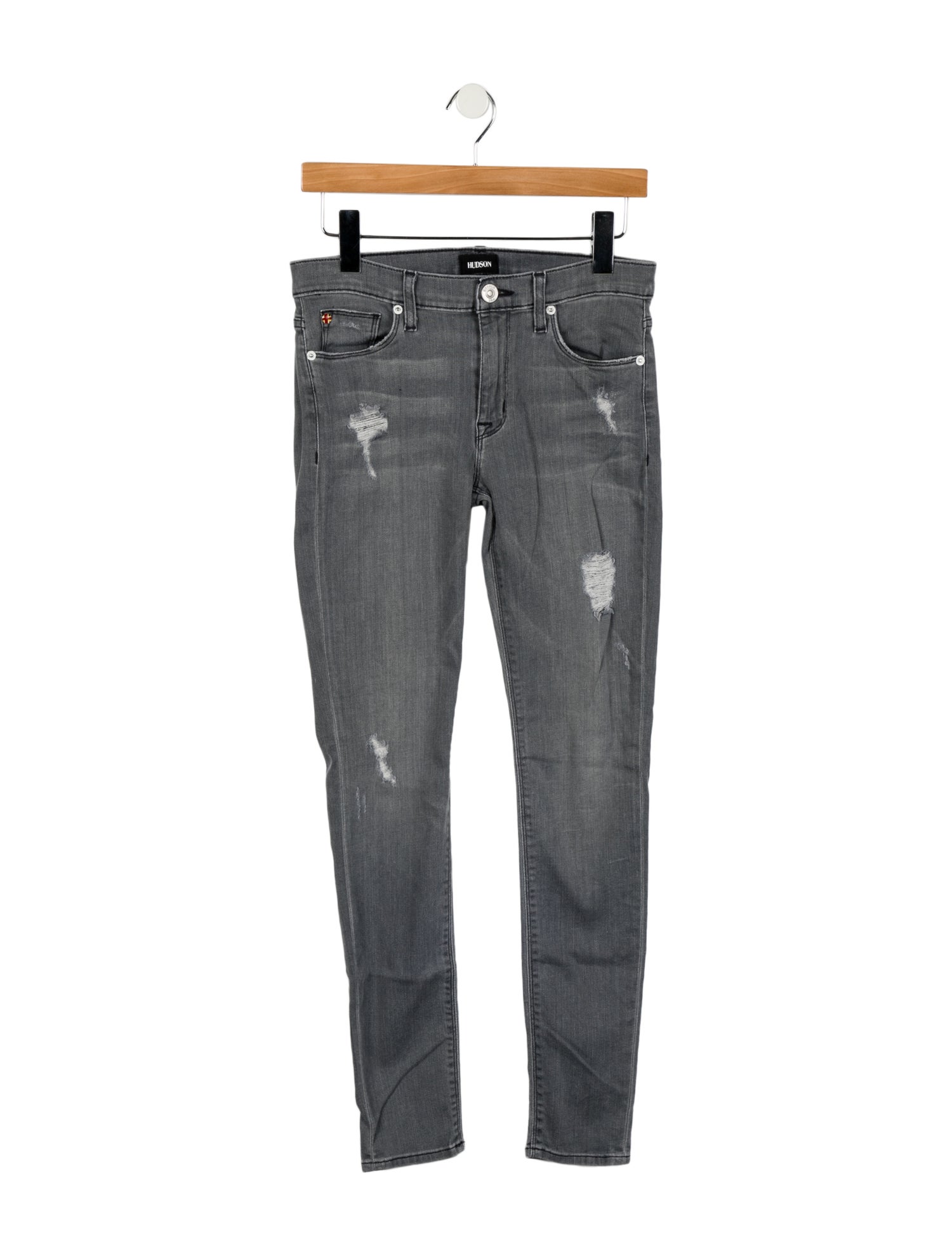 Hudson Mid-Rise Skinny Leg Jeans