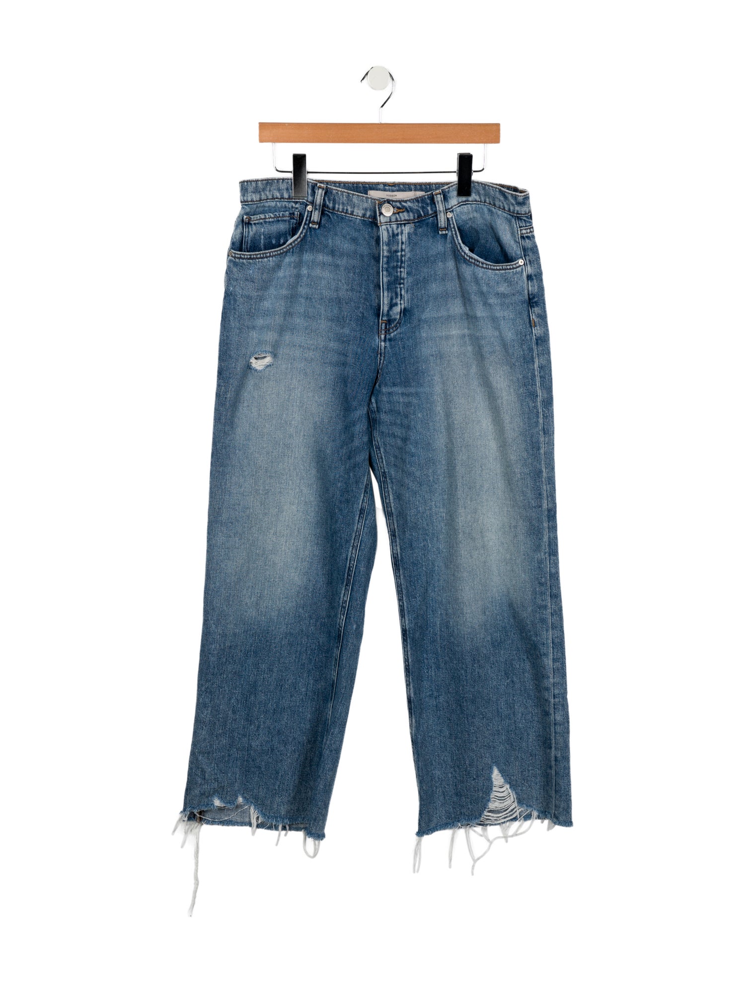 Hudson High-Rise Wide Leg Jeans