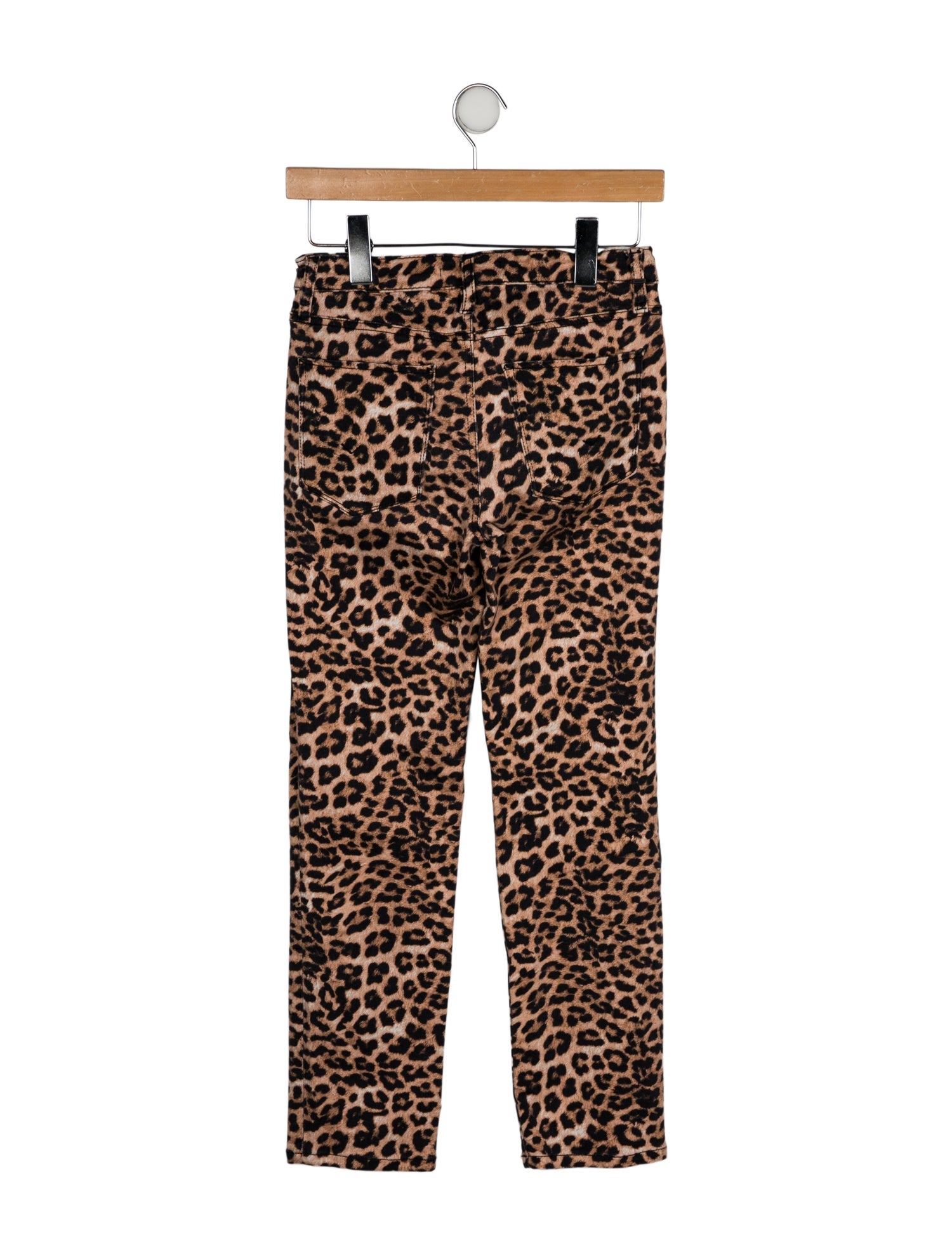 Hudson Animal Print Straight Leg Pants