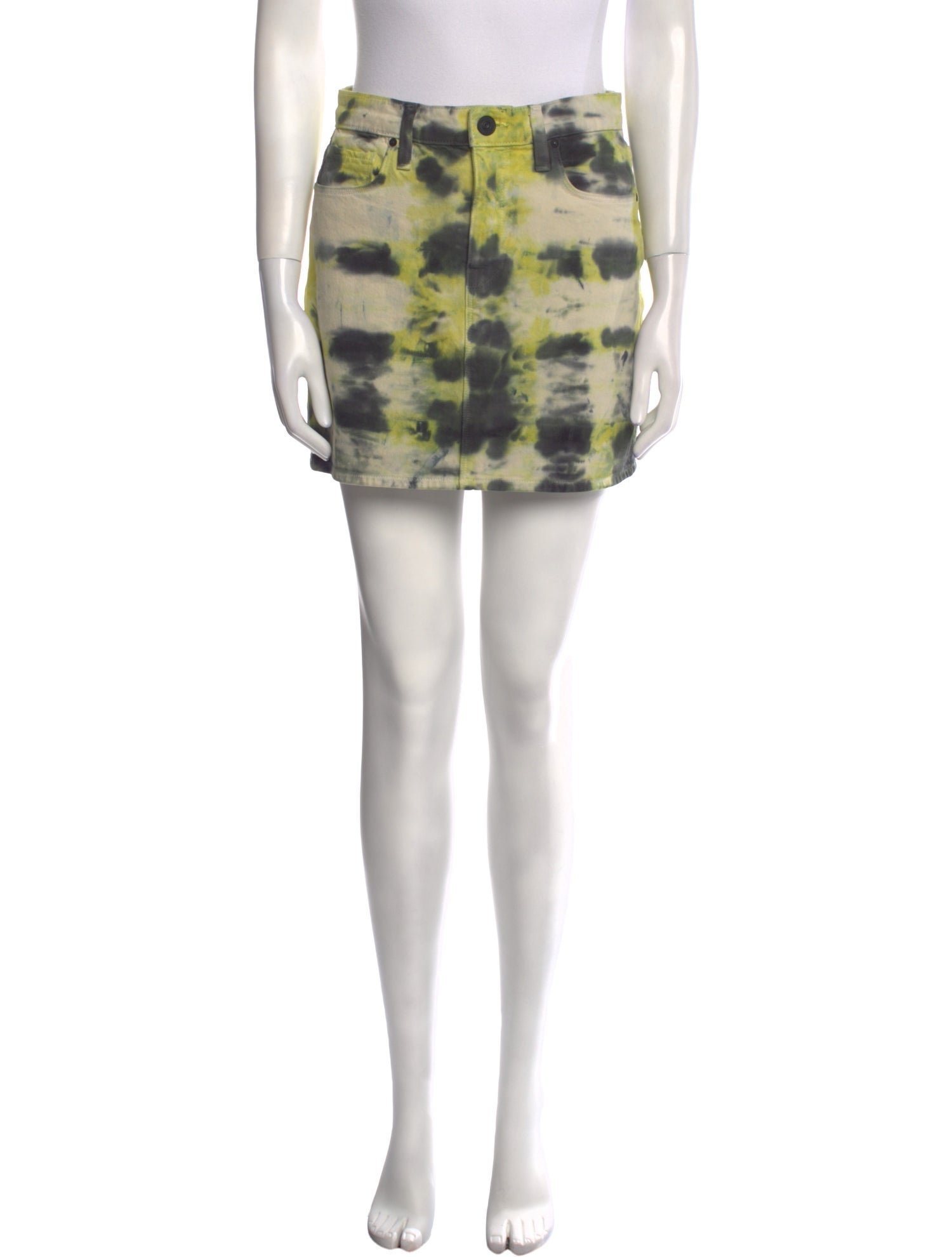 Hudson Tie-Dye Print Mini Skirt