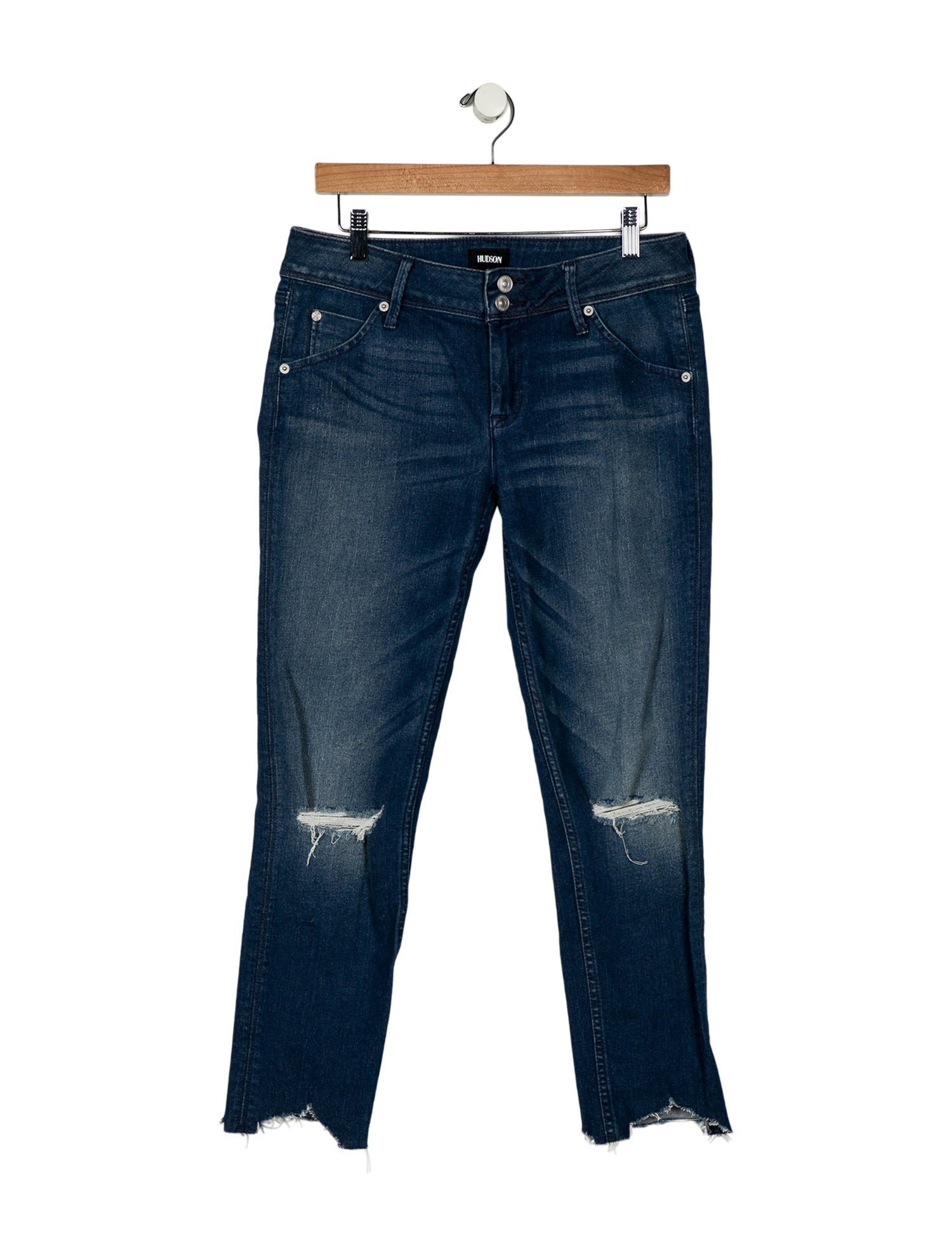 Hudson Low-Rise Skinny Leg Jeans