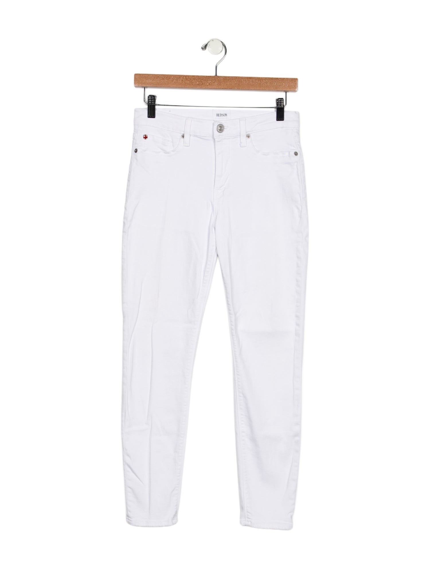 Hudson Mid-Rise Skinny Leg Jeans