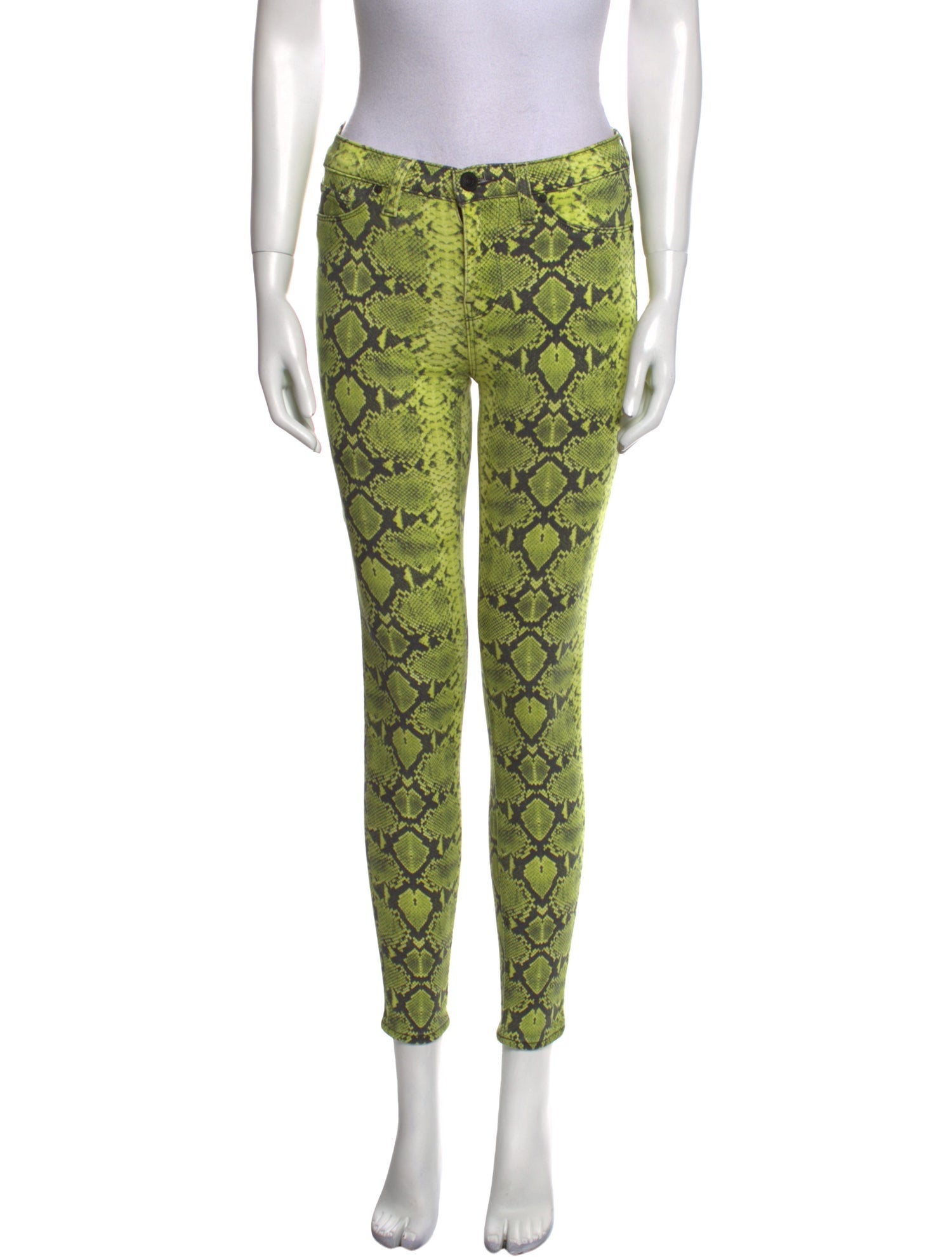 Hudson Animal Print Skinny Leg Pants