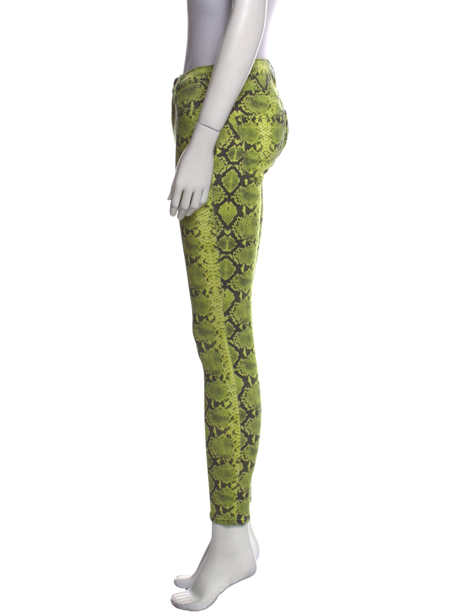 Hudson Animal Print Skinny Leg Pants