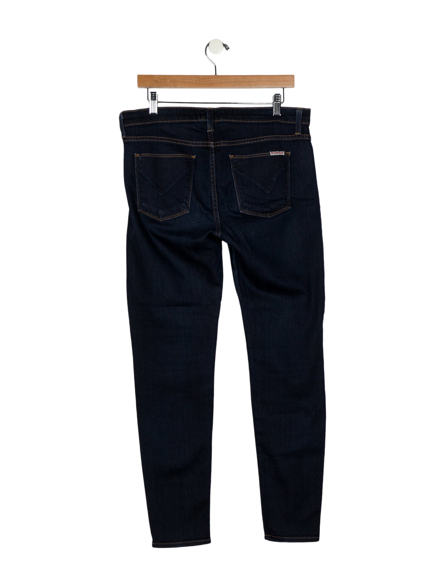 Hudson Mid-Rise Skinny Leg Jeans