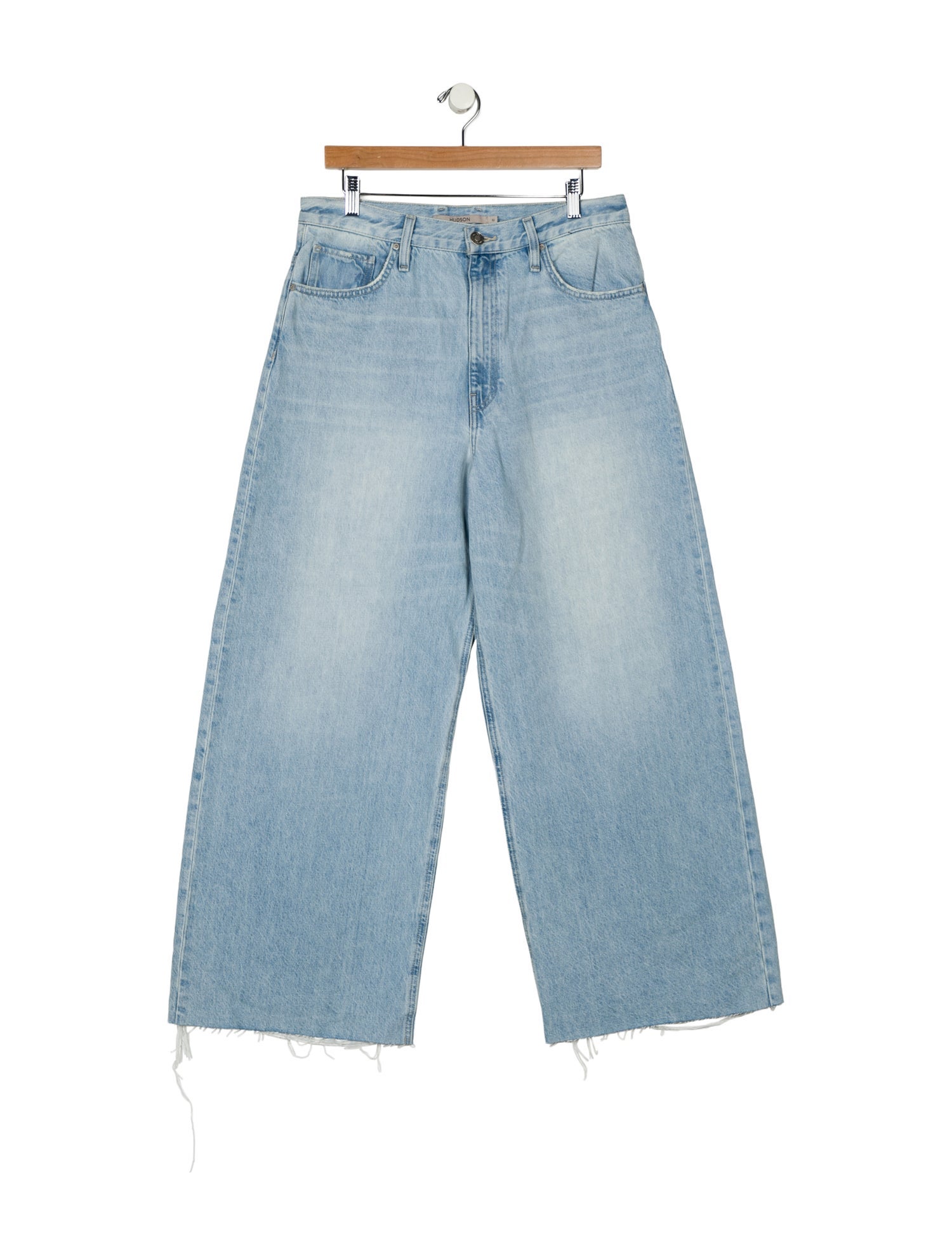 Hudson High-Rise Wide Leg Jeans