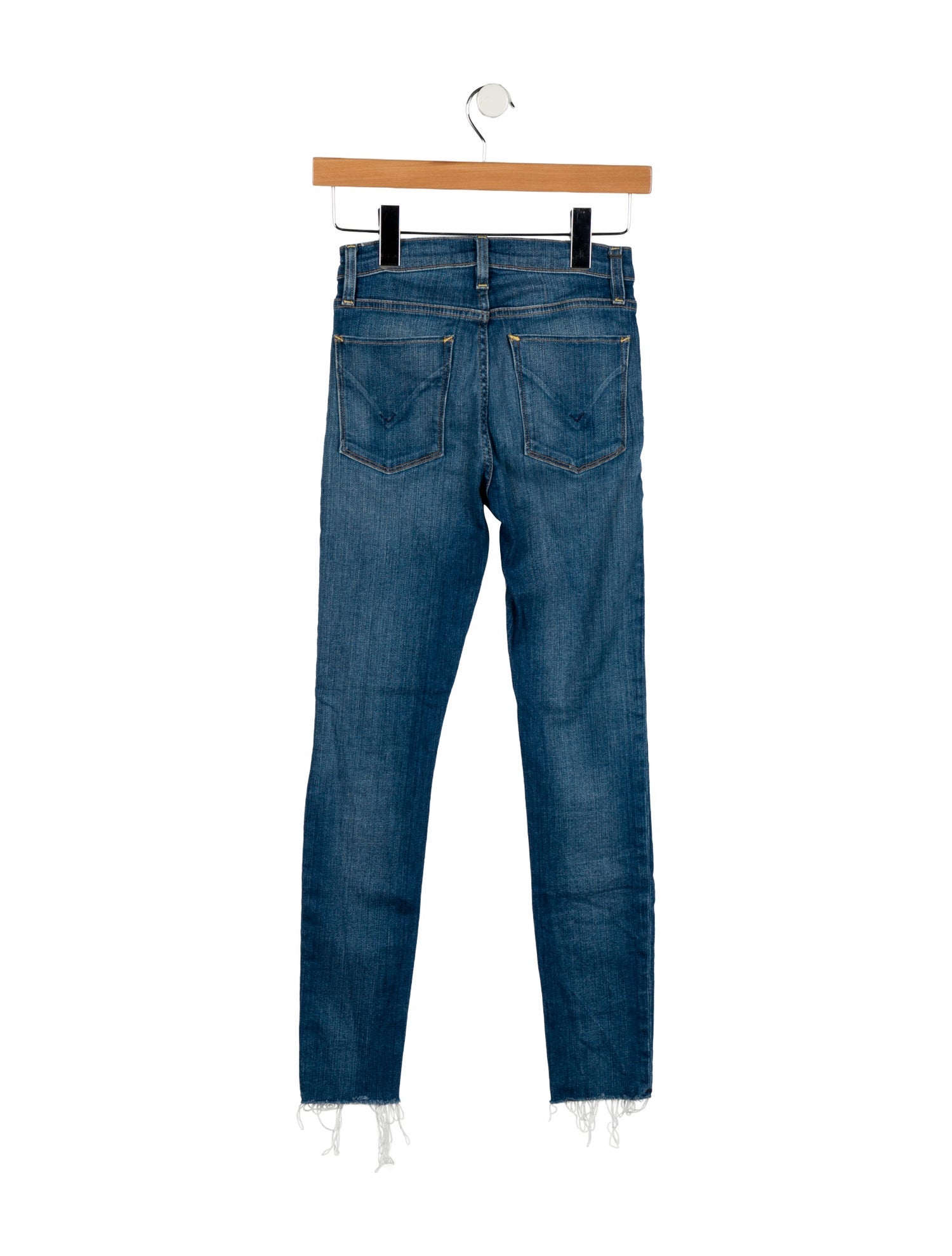 Hudson Mid-Rise Skinny Leg Jeans